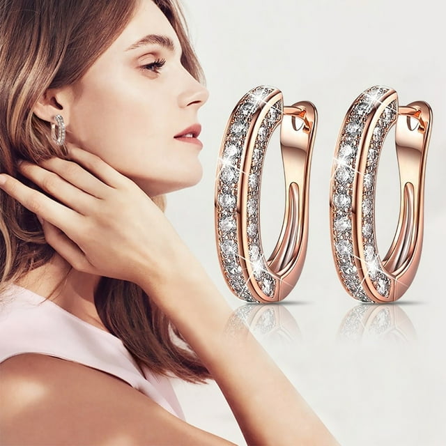 TIMIFIS Earrings Creative Bohemian Simple Large Half Ring Earrings Women's Jewelry Gift - Summer