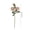 Rose, variante sur Linnome Rose Artificielle Rose Simulée Fleur pour Salon Décoration Douce Arrangement Floral Faux Floral Accessoire de Photographie 19,7 Po Blanc