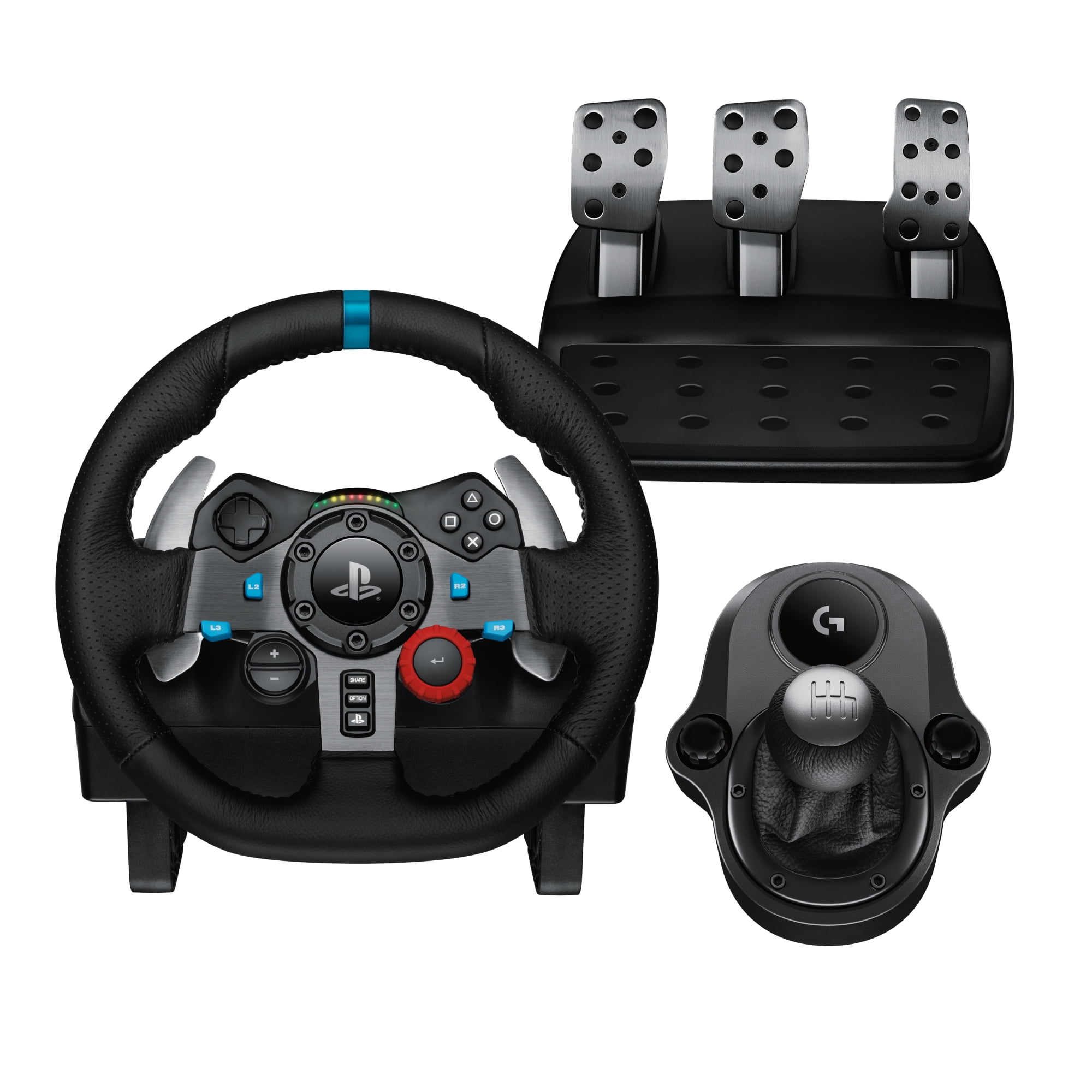 Logitech G923 Racing Wheel and Pedals for PS5, PS4 and PC Logitech G923 Racing Wheel and Pedals for PS5, PS4 and PC