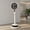 White, variant on Spaco Misting Pedestal Fan with 90 Degree Auto Oscillation 8-Speed Air Circulator & 1.7L Water Tank Floor Standing Cooling Fan for Indoor Outdoor Use, Black Beige White