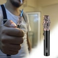 thumbnail image 5 of Kieccall Multifunctional Metal Butane Lighters 360 Degree Inverted Use 1300 Degree High Temperature Regulable Flame Refillable Gas Lighter Without Fuelss, 5 of 5