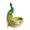 Green, variant on Ceramic Fleshy Plant Pot Peafowl Shape Cartoon Ceramic Fleshy Plant Cactuses Flower Planter Home Desk Gardening Accessories