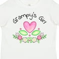 thumbnail image 4 of Inktastic Grampy's Girl- Heart Flowers Girls Toddler T-Shirt, 4 of 5