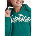 thumbnail image 3 of Justice Girls Christmas Hoodie and Legging 2-Piece Outfit Set, Sizes XS-XL & Plus, 3 of 5