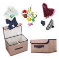 thumbnail image 3 of Boîte de Rangement Pliable Vêtements Divers Boîte de Rangement Portable avec Couvercle Boîte de Rangement Pliable, 3 of 6