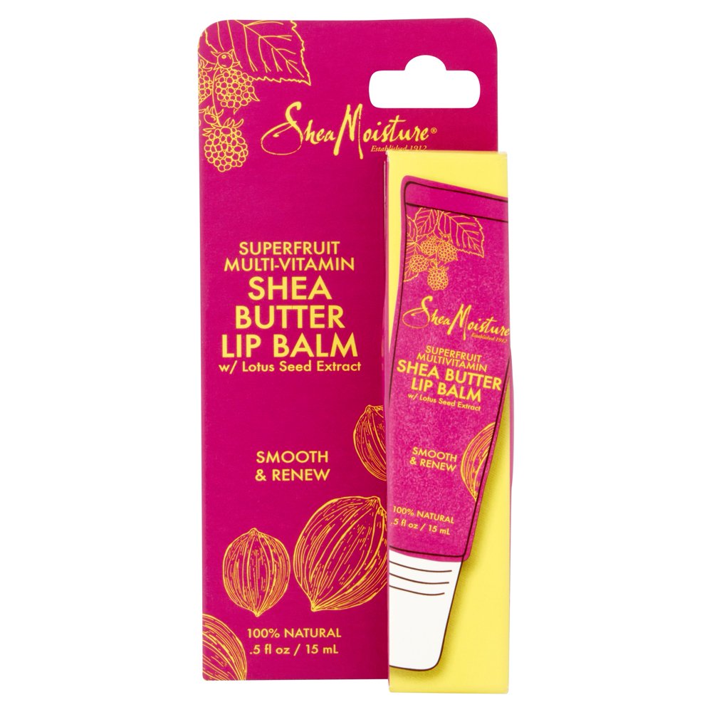 SheaMoisture SuperFruit MultiVitamin Extract Lip Balm, Shea Butter