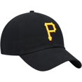 thumbnail image 3 of Women's '47 Black Pittsburgh Pirates Team Miata Clean Up Adjustable Hat, 3 of 4