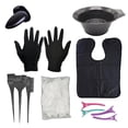 thumbnail image 3 of Kits de Teñido de Color para El Cabello de Salón Herramientas de Peluquería de Guantes de Pinzas para El Cabello Yinane Cepillo de peine de cuenco de color de cabello, 3 of 8