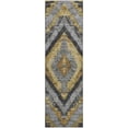thumbnail image 2 of Addison Rugs Mayfield Premium Machine Washable Transitional Aztec Gold Runner Rug, 2'3" x 7'6", 2 of 6