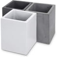 thumbnail image 6 of MyGift Modern Office Stationary Organizers, Pen and Pencil Holder, Mixed Color Gray Concrete, 6 of 6