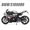Silver, variant on 1/12 Scale BMW S1000RR Motorcycle Model, Diecast Replica with Stand, 3 Color Options