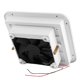 thumbnail image 3 of 12V Side Air Vent Ventilation Exhaust Blade Fan Low Noise for Car RV Trailer SUV Caravan, 3 of 5