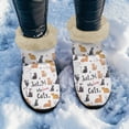 thumbnail image 2 of Psesaysky Cute Cats Print Snow Boots for Women Girls Cat Lovers Slip-on Fashion Wear-Resistant Ankle Boots Size 6-12, 2 of 7