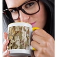 thumbnail image 2 of 3drose, Usa, Arizona, Sycamore, Platanus Wrightii, 11oz Two-tone Yellow Mug, 2 of 6