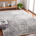 thumbnail image 2 of SAFAVIEH Precious Dylan Abstract Area Rug, Black/Ivory, 4' x 6', 2 of 8