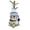 B, variant on Mini Penguin Keychain Toy Stuffed Plush Animal Pendant Boys Girls Hanging Ornament Bags Phones Cars Versatile Decoration