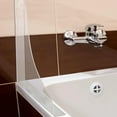thumbnail image 2 of ABCISI Clear Acrylic Shower Splash Guard, 2 Pack with Tapes, Keep Water in Shower & Floors Dry, 2 of 7