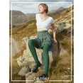 thumbnail image 4 of CALZITALY Wool Tights for Winter Pantyhose for Women Control Top - Tights for Women - Women's Tights - 150 DEN Sheer Tights (XL, Emerald Green), 4 of 5
