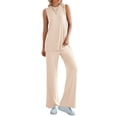 thumbnail image 2 of Conjunto Deportivo PRETTYGARDEN 2 Piezas Beige Talle XXL Holgado, 2 of 8