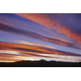 thumbnail image 2 of Grandmaison, Mike 18x13 White Modern Wood Framed Museum Art Print Titled - Clouds at sunset over the Canadian Rockies, 2 of 4