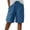 A3 Blue, variant on Outfmvch Women's Linen Shorts Culottes for Women Culotte Shorts Pleated High Waist High Waisted Gauze Shorts for Women Plus Size Linen Shorts Black S-4XL