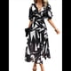 thumbnail image 1 of Vestidos de Verano para Mujer 2025, Informales, con Mangas Abullonadas, Cuello en V, Florales, Estilo Bohemio, Vestido . Negro L, 1 of 10