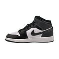 thumbnail image 4 of Big Kid's Jordan 1 MID Black/Iron Grey-White (DQ8423 001) - 5, 4 of 6