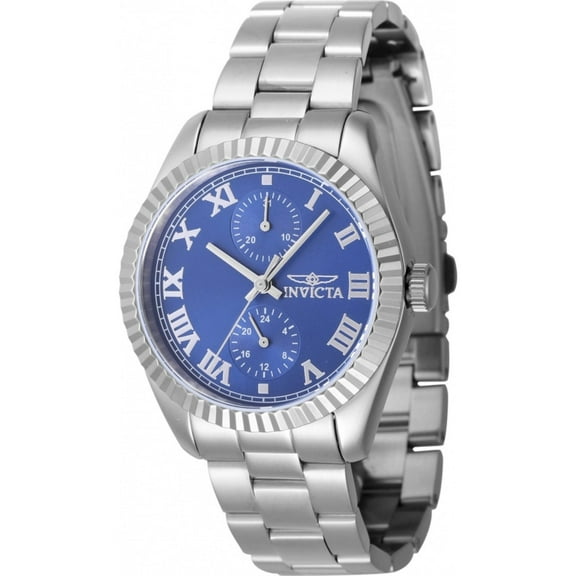 Invicta 47437 Women's Specialty Blue Dial Steel Bracelet Watch
