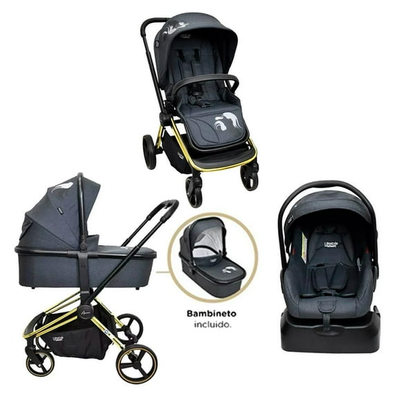 Carriola Para Bebé Lifestyle By Infanti Sistema De Viaje Aaron Gris