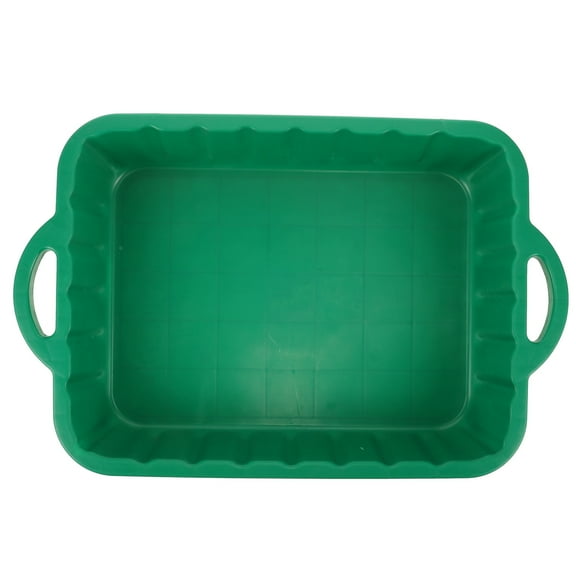 Raindrops Car Oil Drain Pan Tool Large Capacity Plastic Oil Drip Tray For Automotive Repair Work