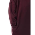 thumbnail image 5 of MixMatchy Women's Oversized Round Neck Tunic Sweatshirt with Side Pocket, 5 of 5