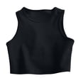 thumbnail image 2 of Fewfanhot Summer Tops for Women 2026 Summer Tank Tops Sleeveless Ribbed Knit Shirts Cropped Sweater, 2 of 7