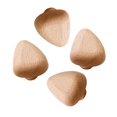 thumbnail image 2 of 4 ganchos de madera para colgar en la pared con asas de madera, decoración de diseño nórdico versátil. Triángulo, 2 of 9