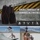 thumbnail image 3 of Pack de 3 Shorts Deportivos para Hombre: Transpirables, Elásticos y de Secado Rápido, Ideales para Gimnasio, Running y Ejercicio – Incluye Negro/Rojo, Azul Marino y Azul – Talla S (B6012#), 3 of 6
