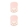 thumbnail image 1 of Redempat Cat Paw Mouse Mat Safe Unique For Wrist Support Non-slide Bottom DS-002 pink 2Set, 1 of 6