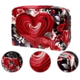 thumbnail image 2 of LOVE Printed Design Waterproof PVC Cosmetic Travel Bag Makeup Pouch Small Leather Pouch Makeup Organizer Drawers Storage Lightweight Large Capacity for Ladies Girls Out and about, 2 of 6