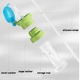 thumbnail image 4 of Tapa portátil con pajita antigoteo y botella de almacenamiento | Cubierta antiderrame para pajita de botella de agua para niños | Tapa adaptadora para botellas estándar, 4 of 5