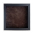 thumbnail image 2 of 13x13 Black Shadowbox Frame - Interior Size 13x13 with 3/4" Usable Depth - Brown Acid-Free Suede Backing, 2 of 5
