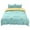 Blue, variant on Btomtd 4Piece Soft Bedding Set with Fresh Patterns Queen Comforter Set Included Duvet Cover Bed Sheet and 2 Pillowcases Cozy Bed Sheets Set for All Seasons, 70.86'x86.61', Green