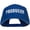 Royal, variant on Producer Embroidered Twill Cap - White OSFM