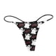 thumbnail image 2 of Ropa interior Mujer Gibobby algodón Calzoncillos sexys Confort Patrón Sexy Bragas Sexy Low Rise Soft Sexy T Back G String （Blanco， M), 2 of 5