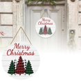 thumbnail image 3 of Festive Hanging Door For Holiday Season Front Porch Welcome Sign With Design And Reusable Quality, 3 of 9