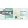 ScarAway 1.5 in. x 7 in. Fabric-Backed, Protective Silicone Scar Sheets, 12 Each