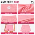thumbnail image 4 of RBX Girls Athletic Shorts - Active Performance Mesh Jersey Gym Shorts Activewear for Outdoor Play, 4 of 7