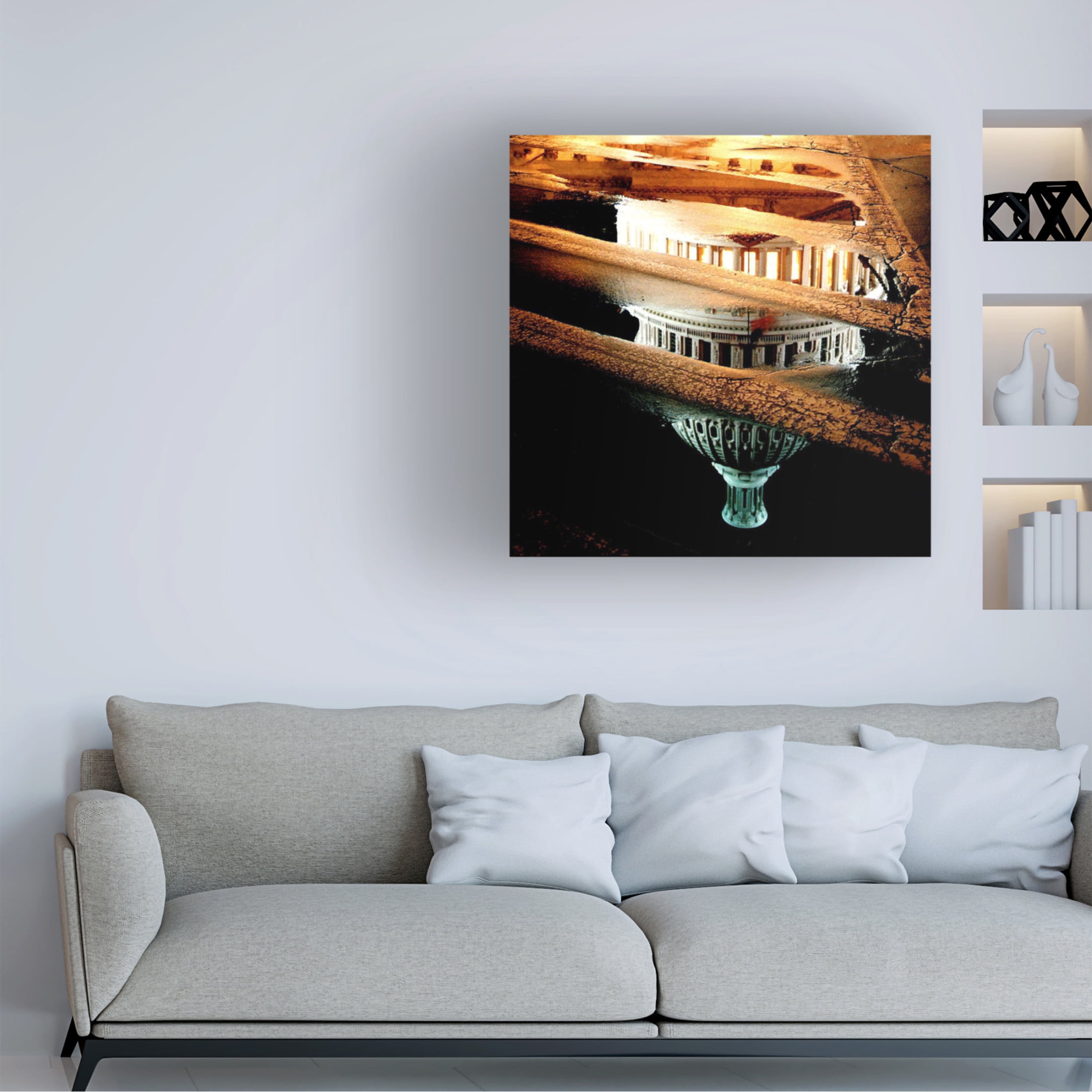 Canvas Wall Art - DANE 'Food 34' Wall Art for Living Room, Bedroom, or Office Décor by Trademark Fine Art - 18 x 18 Inches
