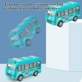 thumbnail image 3 of bxhwj Inertia School Bus Toy for Toddlers, Push and Go Educational Vehicle with Open Doors and Rubber Tires, No Battery Needed Toy Car for Kids Ages 1-3 Years Old, 3 of 6