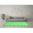 thumbnail image 3 of Ahgly Company Indoor Square Oriental Emerald Green Traditional Area Rugs, 3' Square, 3 of 4