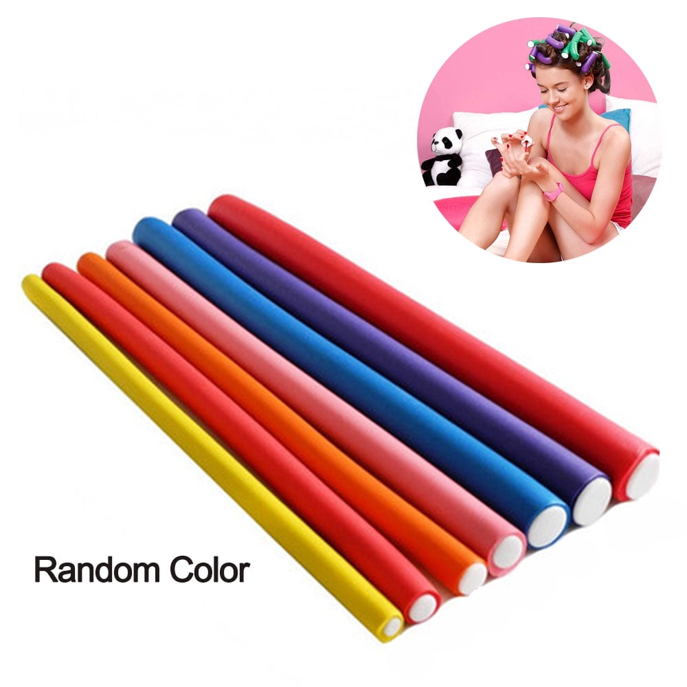 Curling Rods Rods Spiral Rollers Soft Hair Rollers, Lenght 24cm