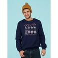 thumbnail image 2 of Christmas Design Sweatshirt Men -Image by Shutterstock, Male Small, 2 of 4