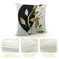 thumbnail image 4 of PRATYUS  Pillowcase Alphabet Decorative Pillowcase ABC Alphabet Flower Cushion Cover Square Pillow Case Suitable For Sofa Sofa Sofa Bedroom Car Last Name Initia AP-09 White, 4 of 5